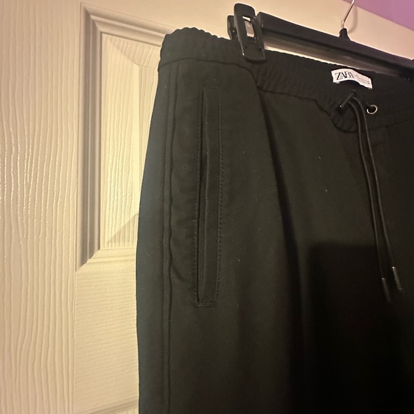 Zara Black Sweatpants Joggers - Picture 2 of 6
